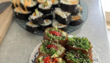 Homemade sushi!