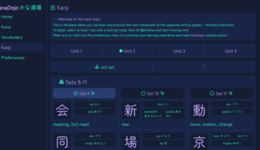 KanaDojo かな道場: Beautiful, Aesthetic, Community-made Alternative to Kanji Study