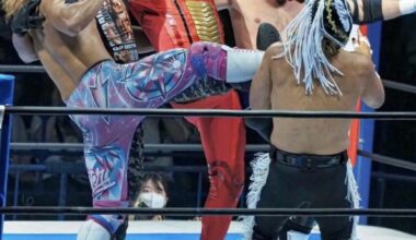 Shota, G.O.D, and elp kicking el desperado