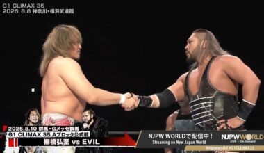 Am I wrong for saying that NJPW thinks too highly of EVIL?