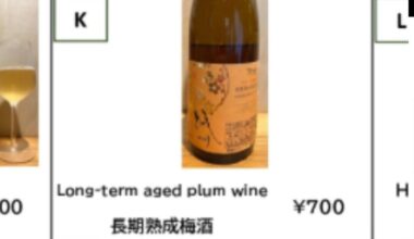 Help me find… plum wine