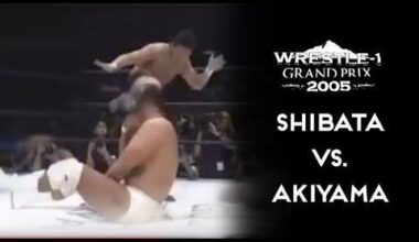 20 Years Ago Today: Jun Akiyama vs. Katsuyori Shibata - WRESTLE-1 Grand Prix (August 4, 2005)