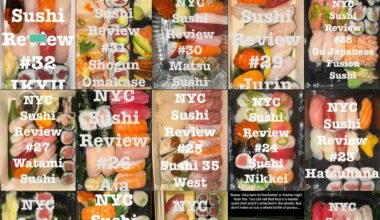 The Raw Report (TikTok Channel) for NYC Sushi Reviews