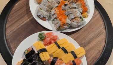 2nd or 3rd time making homemade sushi