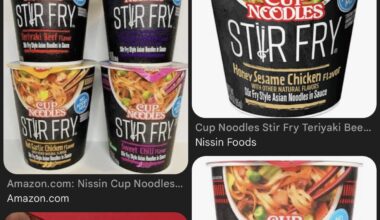 Ramen/Stir Fry Question