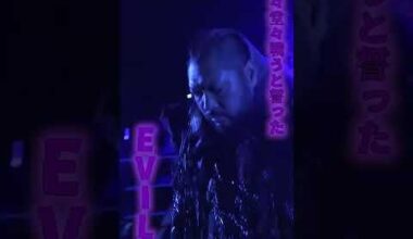 新日本プロレス『G1 CLIMAX 35』(8.10) 正々堂々戦うと誓ったEVIL #shorts