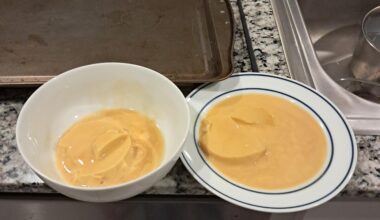 I made pudding. I was suppose to wait 3 hours until it chilled in the fridge. Got impatient. An hour in i took them out to try and this happened....they tasted good tho!