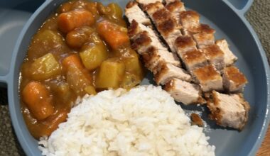 Pork tonkatsu curry