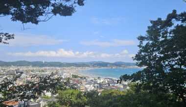 View of Kamakura from Hasedera Temple today