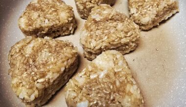 Making batch of Onigiri