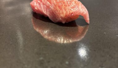 Some incredible nigiri from Sushi Sang Lee in Gloucester, MA