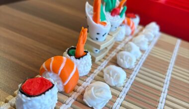 Sushi chess board!