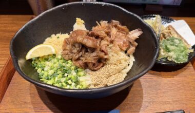 A5 Wagyu bukkake udon