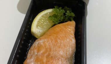 Salmon Shioyaki with rice