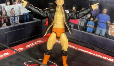 I made a custom Action Figure of “The Frontman” Zack Sabre Jr!