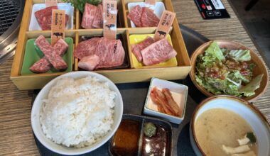 [I ate] Yakiniku in Shinjuku, Japan