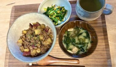 さつまいもご飯