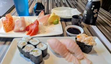 Quick sushi lunch