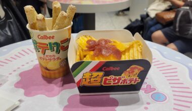 Calbee Store at Tokyo Station today