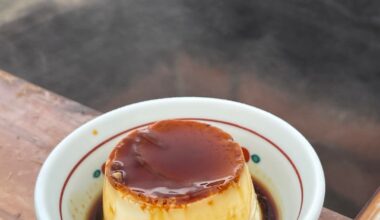 Hot-spring Steamed Custard Pudding (Beppu)