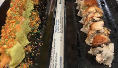 Eel and shrimp tempura