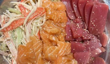 Homemade Chirashi Bowl