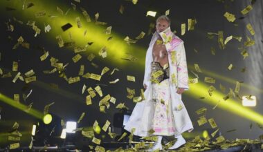 Most Creative NJPW Wrestling Entrance Effect?