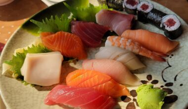 Sushi and Sashimi combo