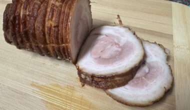 Made some Ramen chashu tonight.