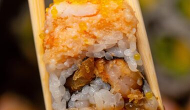 Shrimp tempura and assorted maki rolls from Mito NYC