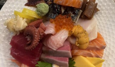 Bday chirashi for $30