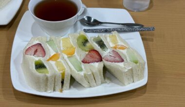 Fruits sando in Kyoto
