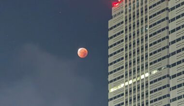 The eclipse.