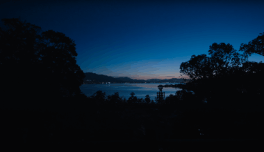 Miyajima islands at dawn