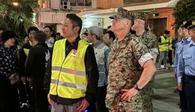 9 Marines detained on Okinawa as joint patrols step up liberty rule enforcement