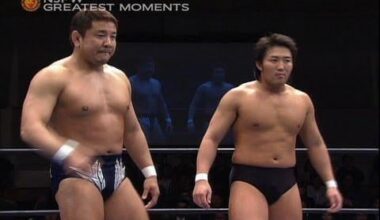 Yuji Nagata and Naofumi Yamamoto vs Takashi Iizuka and Tomohiro Ishii: New Japan Pro Wrestling - NJPW 34th Anniversary, March 6, 2006