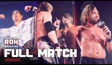 FULL MATCH Hiroshi Tanahashi & The Addiction vs. Bullet Club ROH/NJPW War of the Worlds 2017