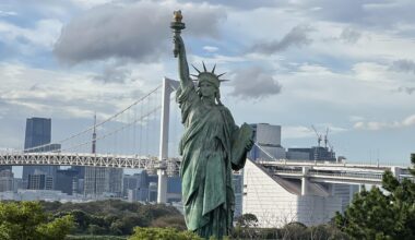 [OC] Tokyo statute of liberty