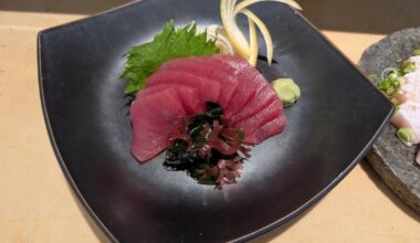 Some sashimi from this week