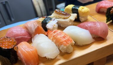 Chef’s select plate in a tiny restaurant (Kyoto)