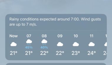 Is this the end of summer?