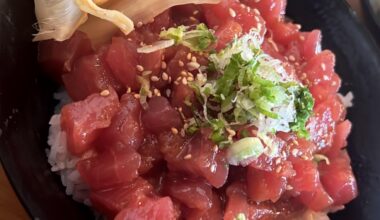 I love a good poke bowl