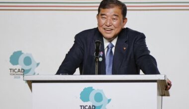 Prime Minister Ishiba said "Being a president or prime minister isn’t all that enjoyable" at TICAD