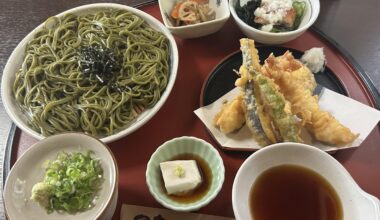Matcha soba in Uji!