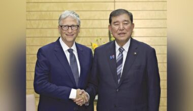 Prime Minister Ishiba, who met with Bill Gates, announced that he would contribute up to 81.2 billion yen to an international vaccination organization.