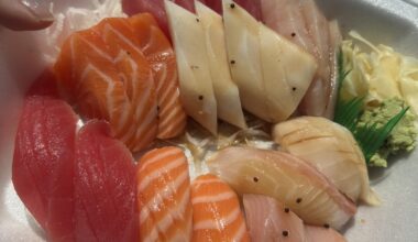 $36 sushi and sashimi plate 😍 worth it?