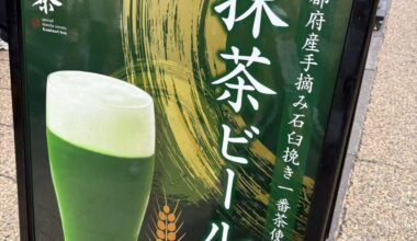 Has anyone tried matcha beer