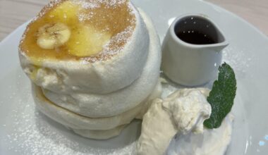 OP tried Soufflé Pancakes!