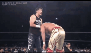 Yota Tsuji with a sick reversal and counter!