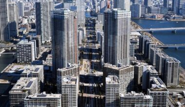 Apartment rents in Tokyo's 23 wards exceed 30% of income, rising in other cities too